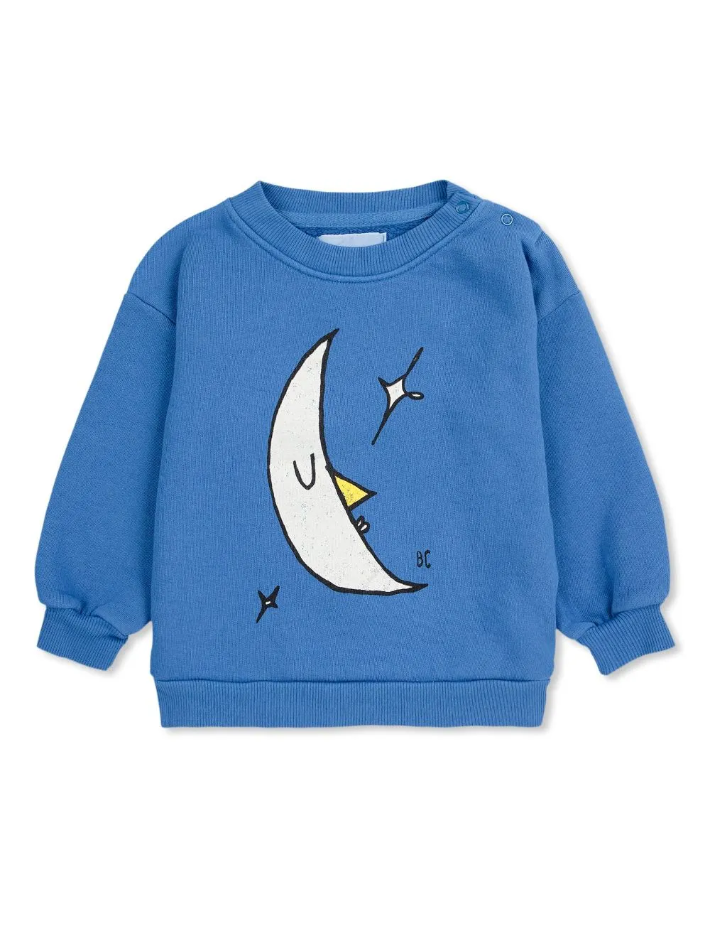 Felpa blu per neonati Baby Beneath The Moon Bobo Choses