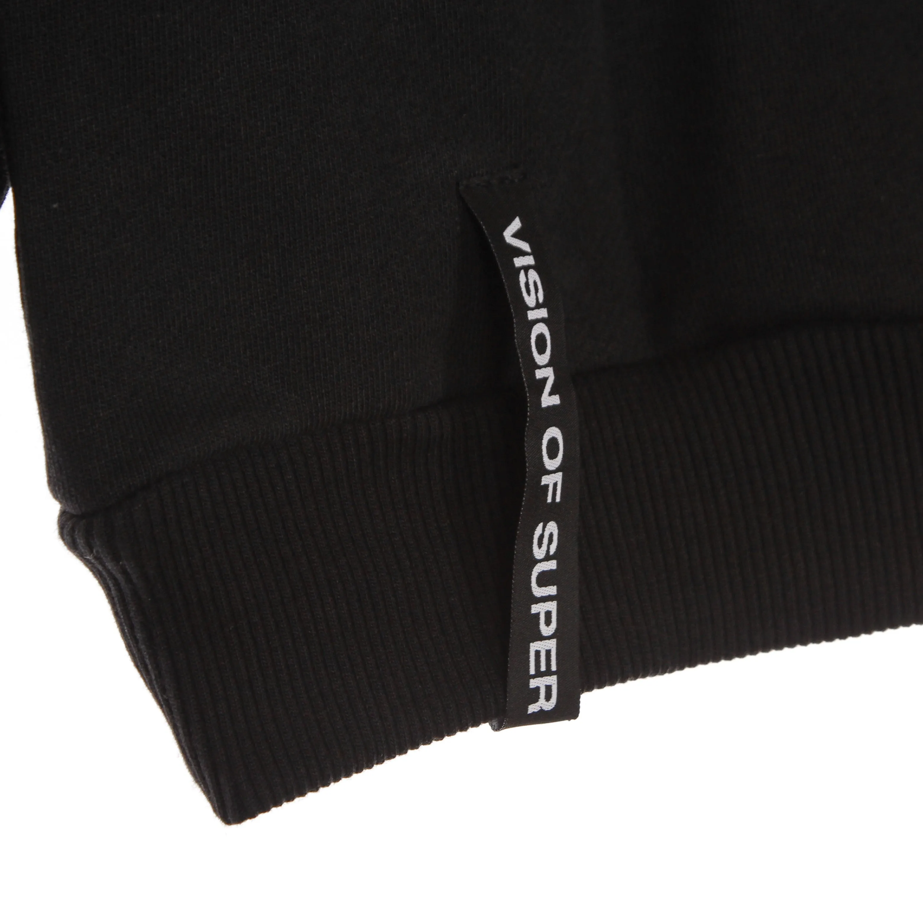 Felpa Leggera Cappuccio Uomo Pandy Print Hoodie Black