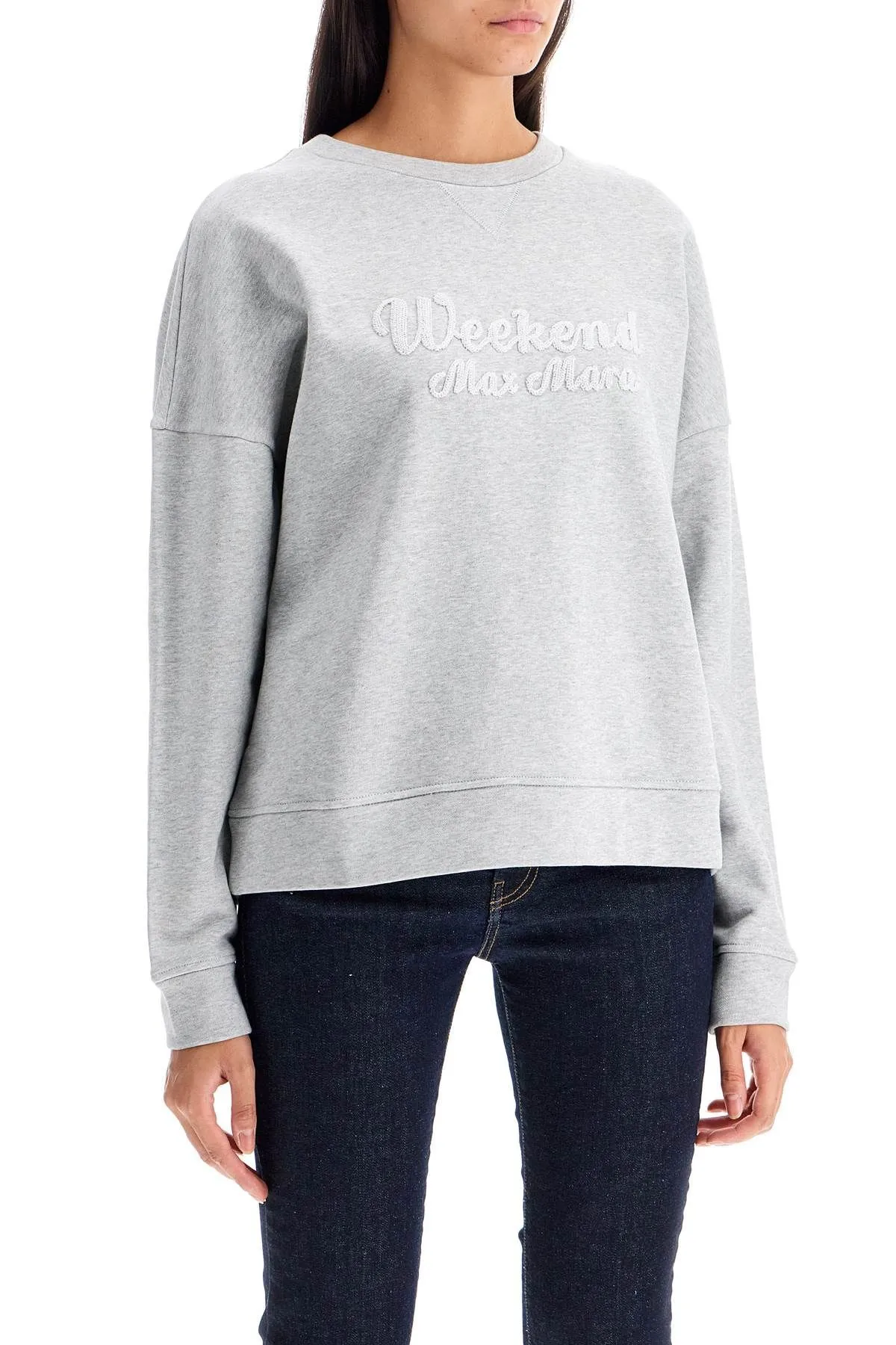 Felpa oversize con logo