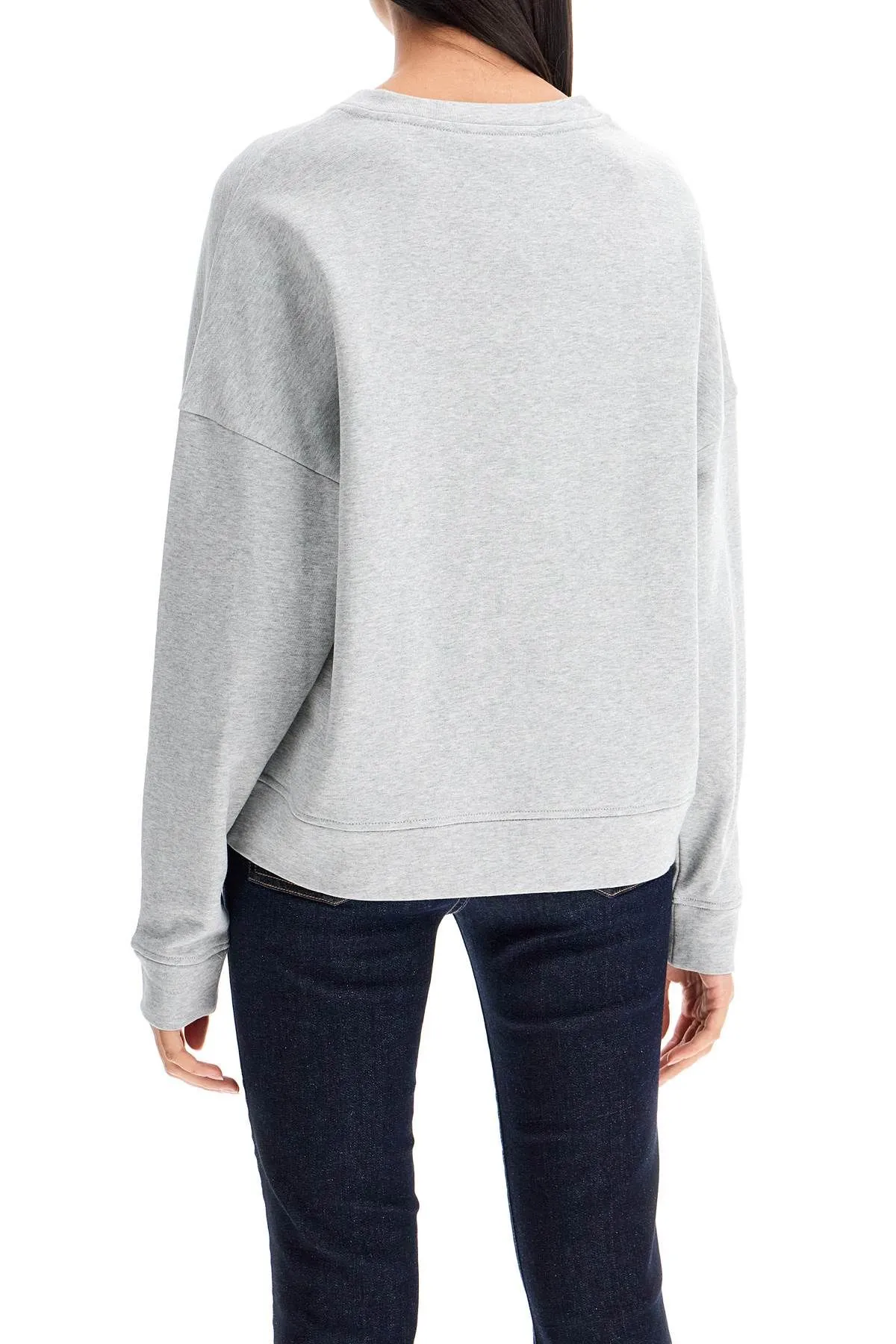 Felpa oversize con logo