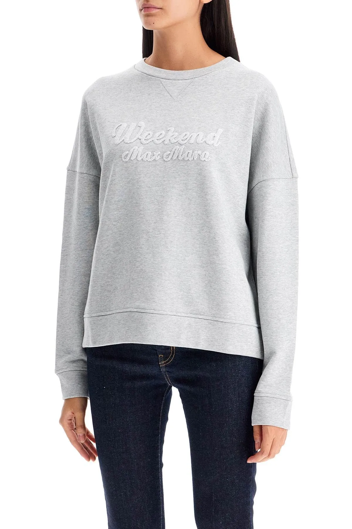 Felpa oversize con logo