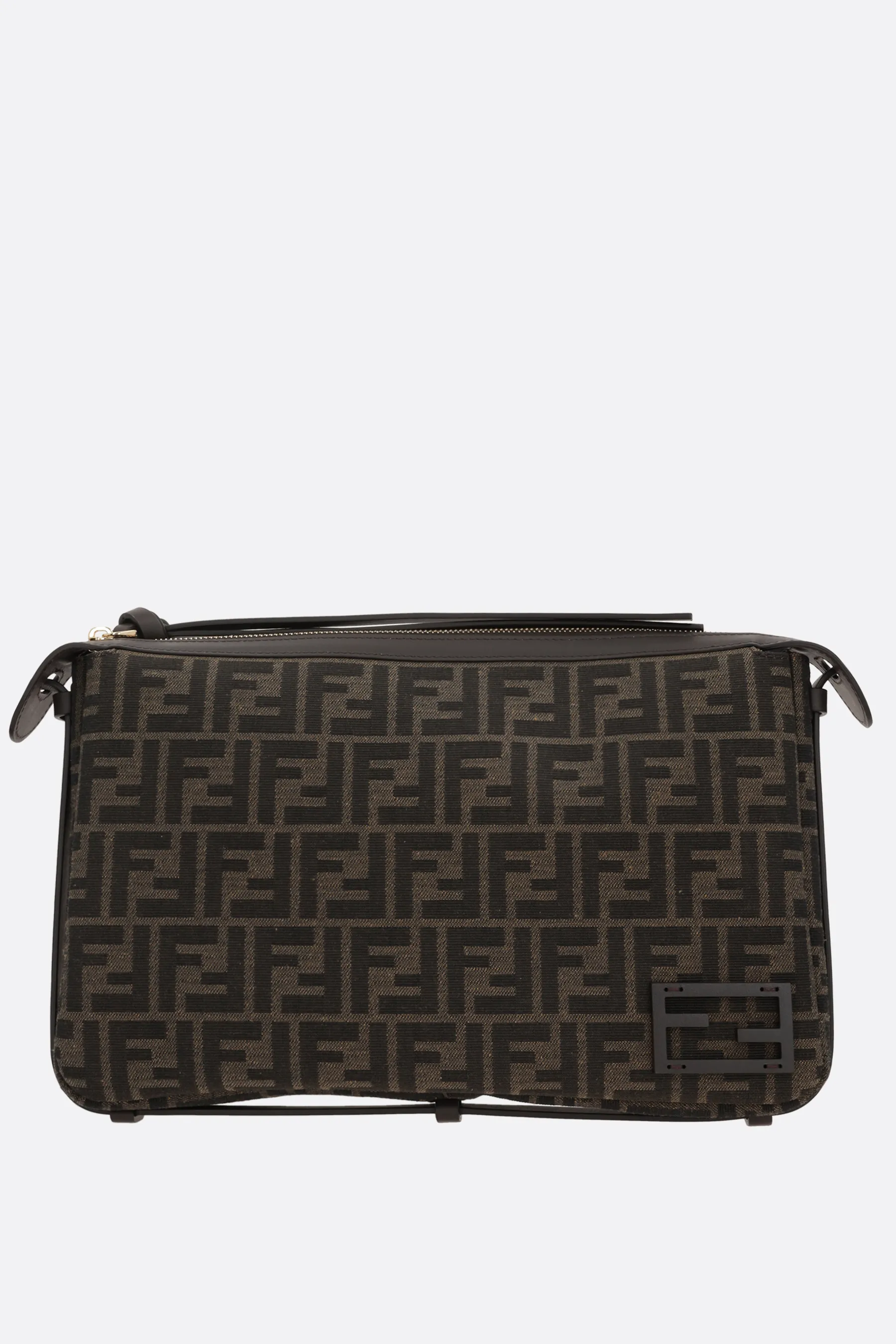  FENDI borsa Simply Fendi media in tessuto FF 