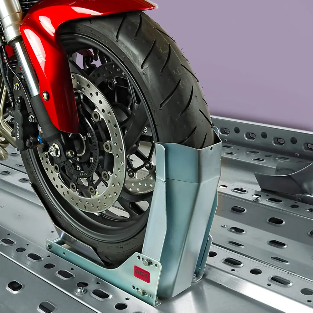 Fermamoto blocca ruota anteriore fisso da 10" a 19" ACE Bikes 