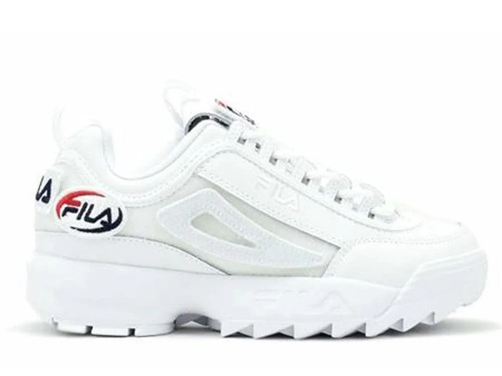 FILA Distruptor II Patches  White 5FM00538