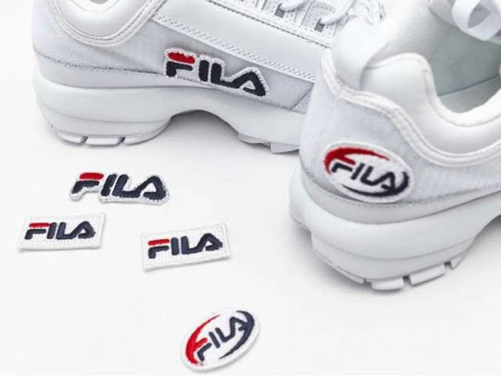 FILA Distruptor II Patches  White 5FM00538