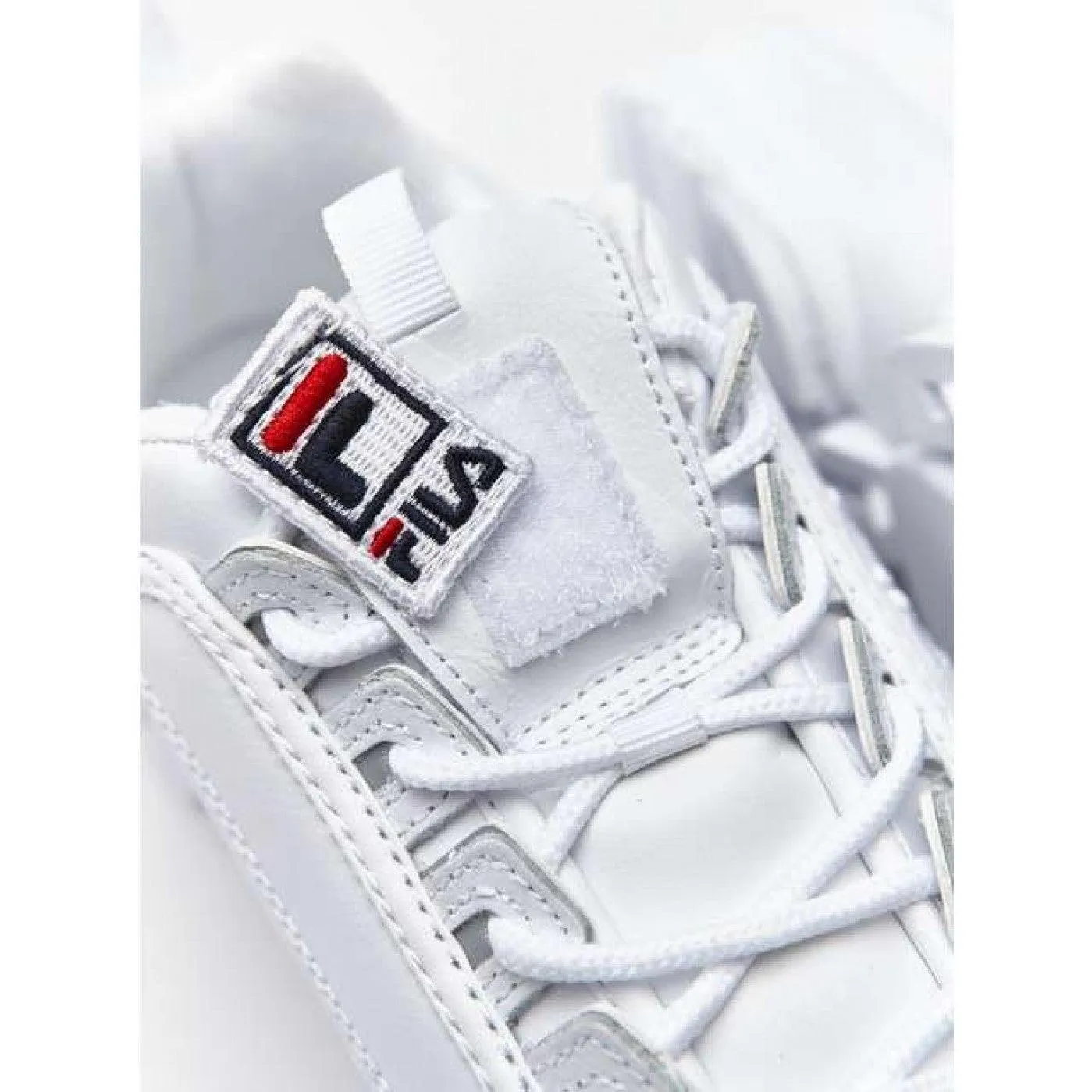 FILA Distruptor II Patches  White 5FM00538