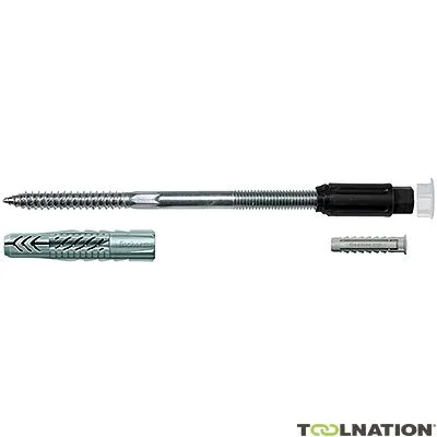 Fischer 45694 Thermax 10/140 M6 Sistema di montaggio distanziatore 20 pezzi
