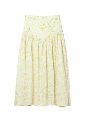 FLORAL RUFFLE - Gonna a campana