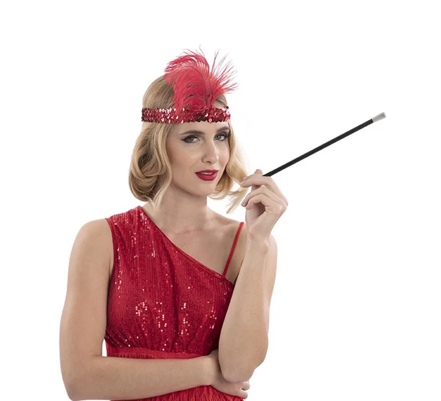 Folies Bergere Cerchietto Rosso 20X20 cm