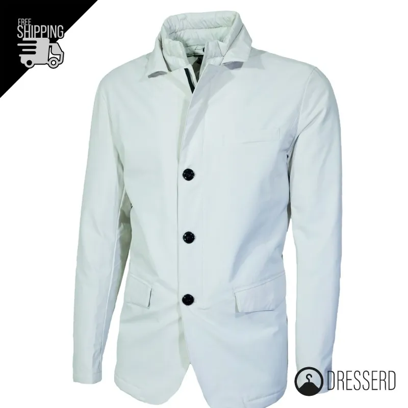 Giacca Giubbino Uomo Casual Con piumino Smontabile, Giubbotto Dresserd