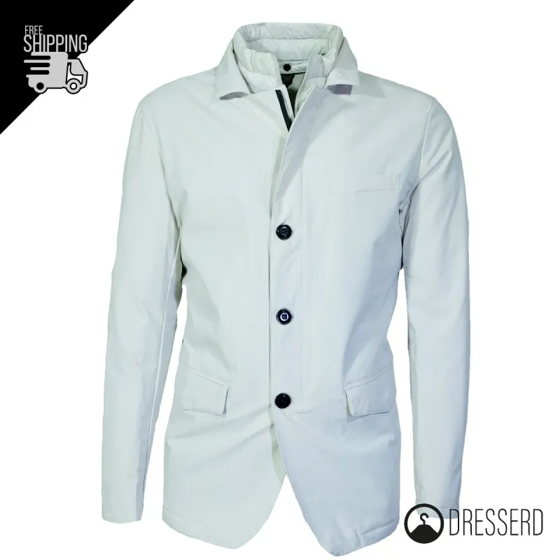 Giacca Giubbino Uomo Casual Con piumino Smontabile, Giubbotto Dresserd