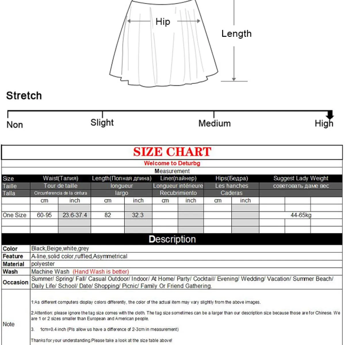 Gonna a strati asimmetrica da donna a strati Moda vita alta Orlo irregolare pieghettato Aline Gonne lunghe 2023 Primavera K230