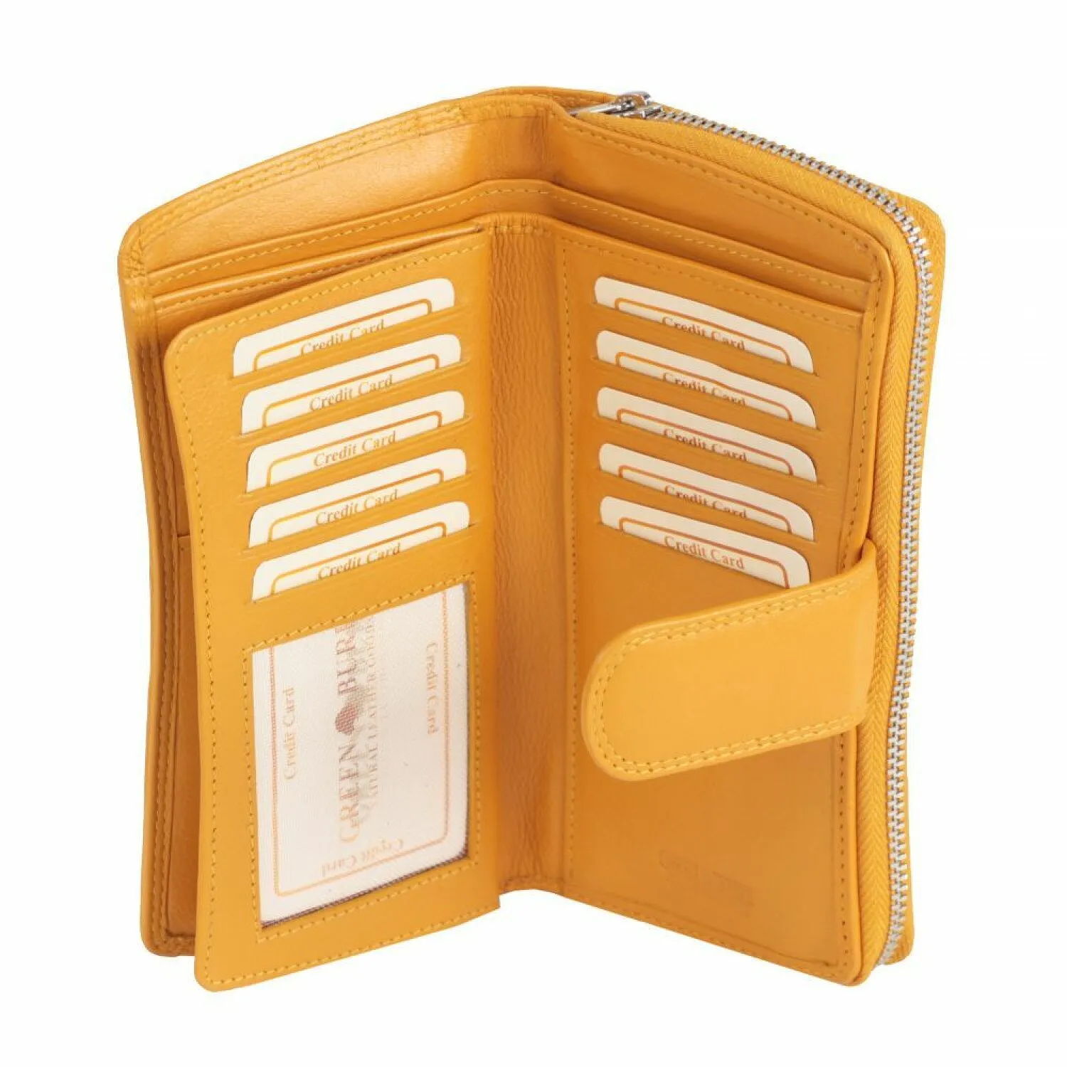 Greenburry Pelle spugnosa per portafogli 9,5 cm