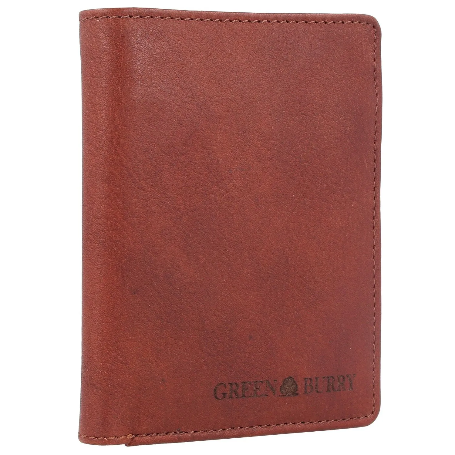 Greenburry Portafoglio in pelle lavata vintage 10 cm