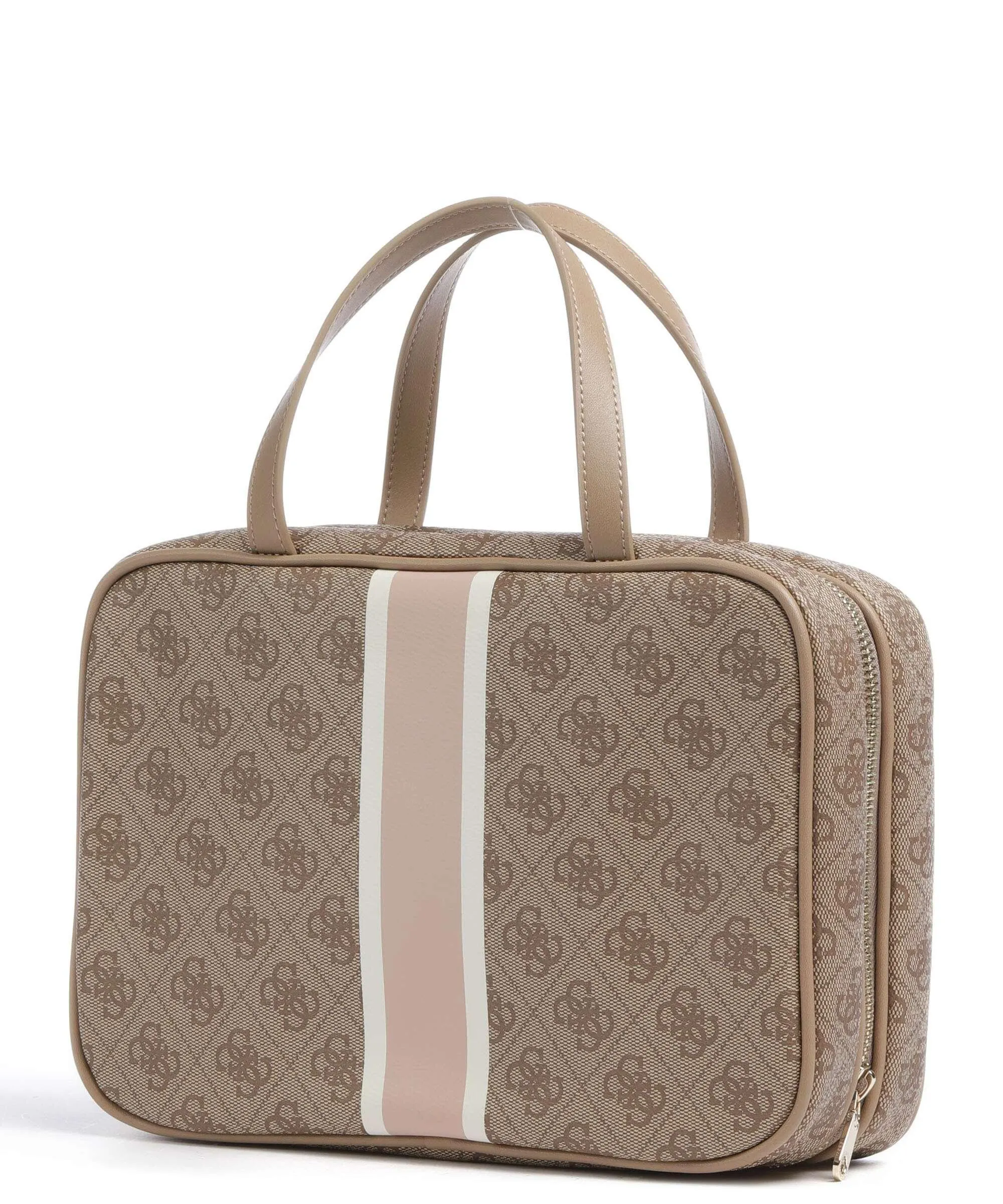  Guess Borsa da toilette marrone chiaro 27 cm  