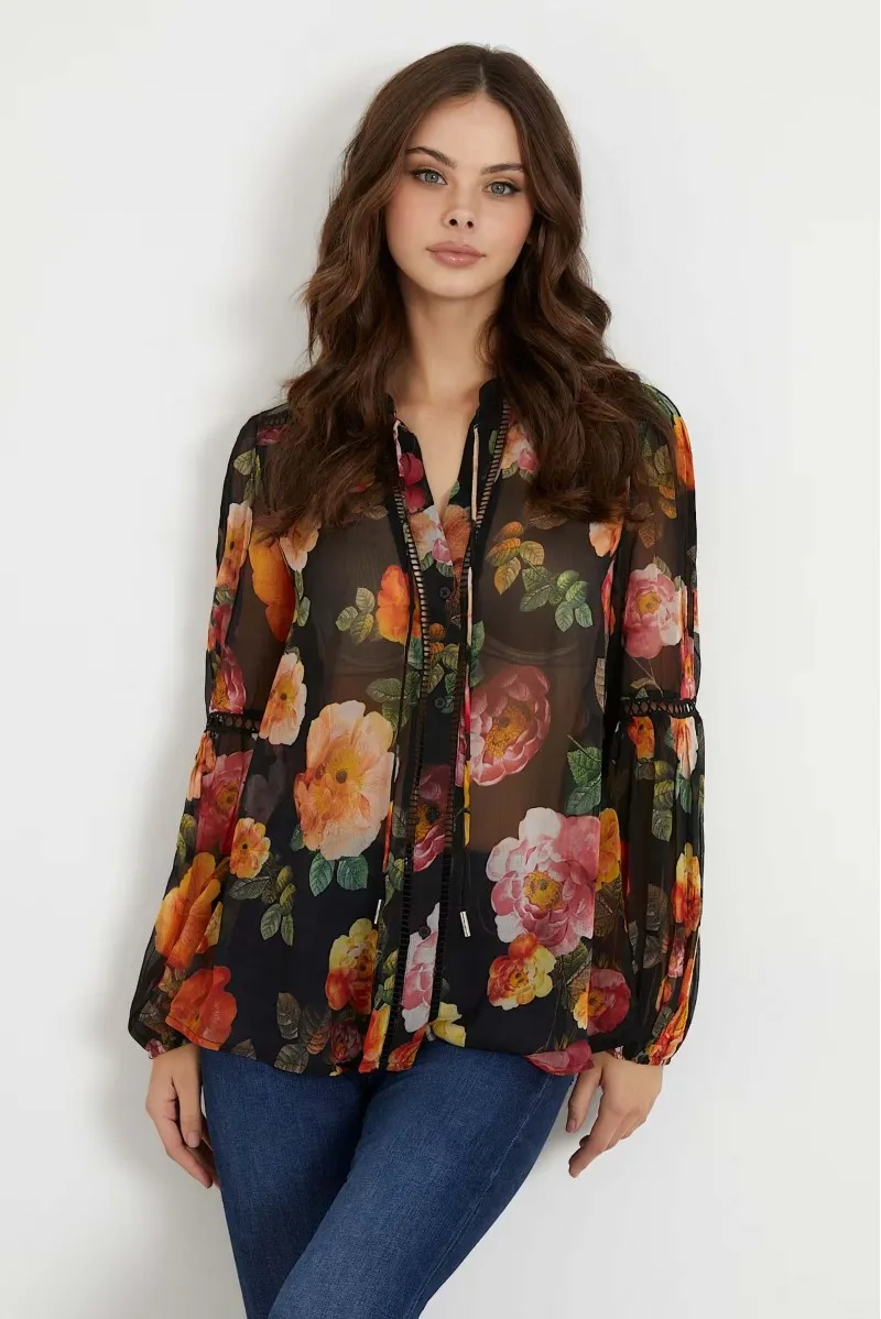 GUESS CAMICIA ML JEANSERIA