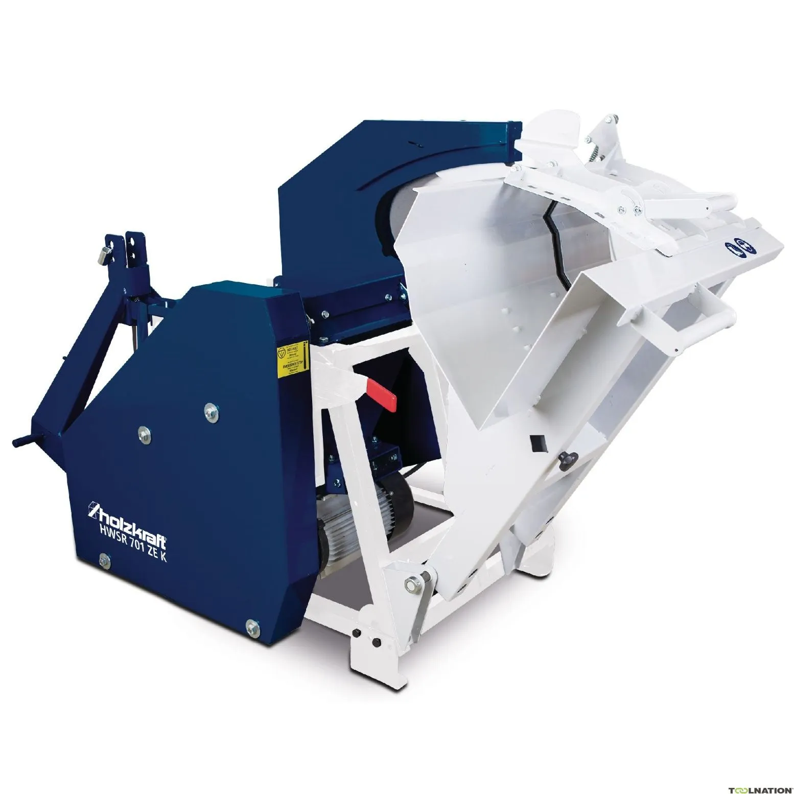Holzkraft 715966774 HWSR701ZEK Sega per legna da ardere inclinabile PTO 700 mm 400V