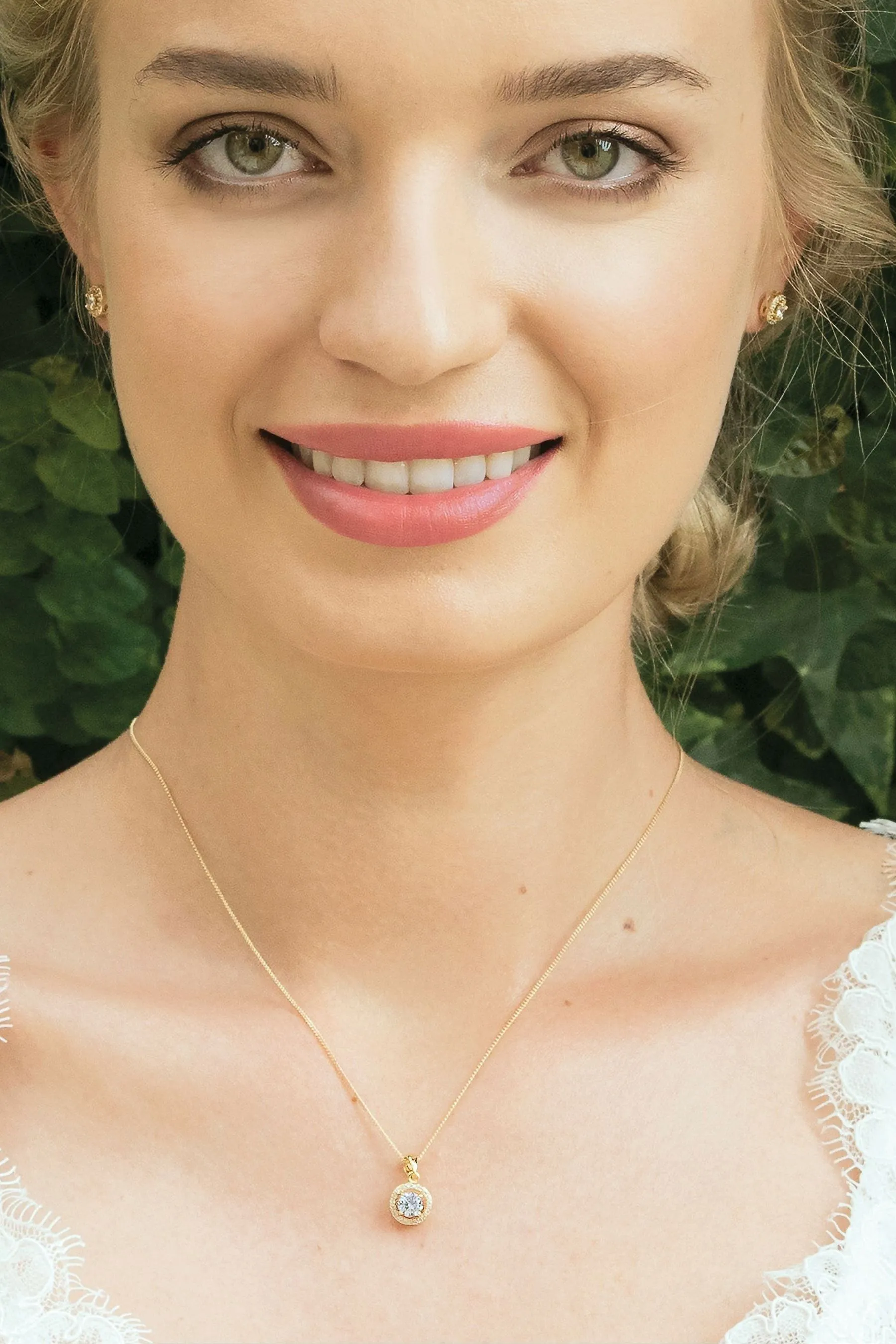 Ivory & Co - Balmoral - Ciondolo con delicati cristalli