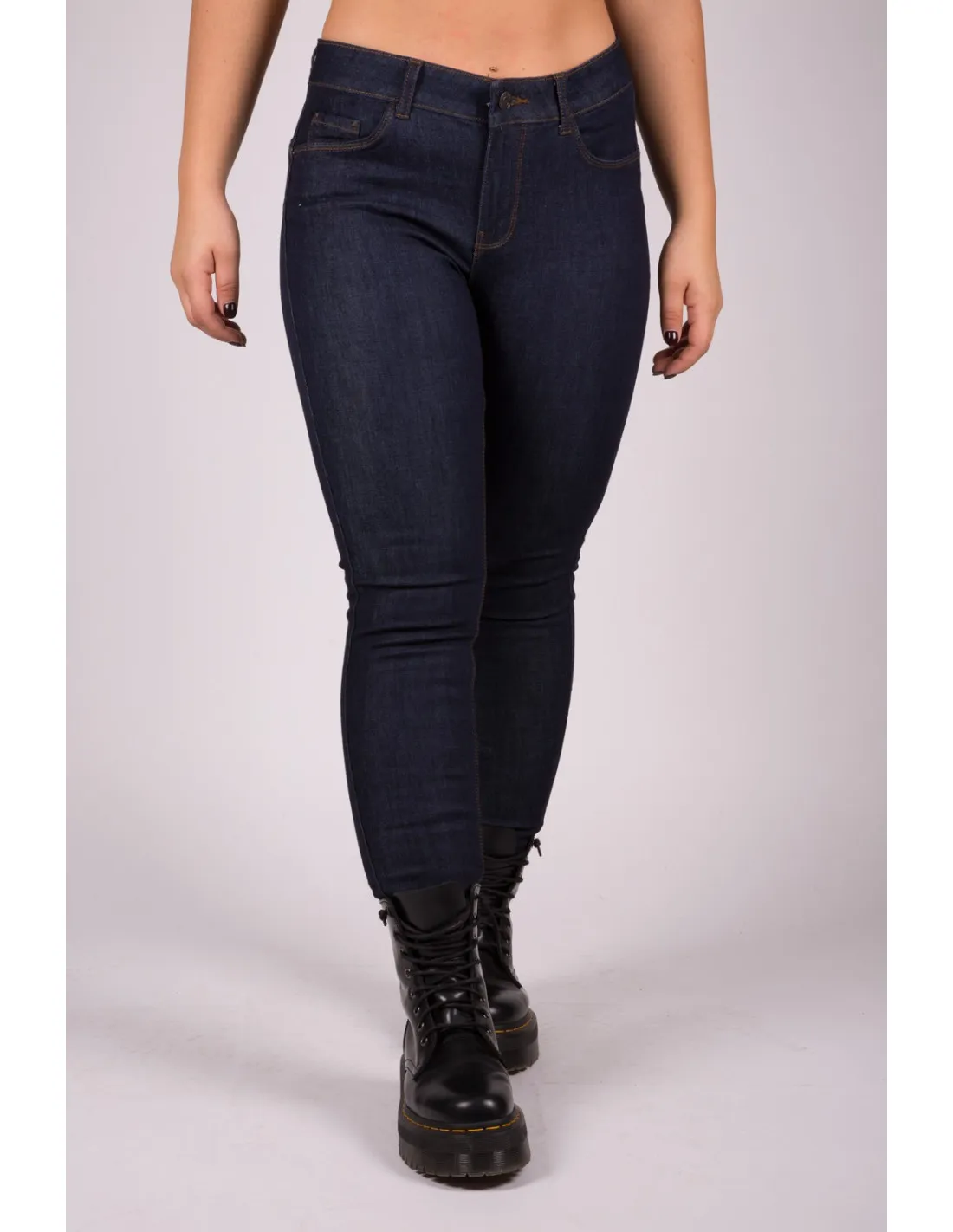 Jeans blu scuro donna Vmseven Vero Moda