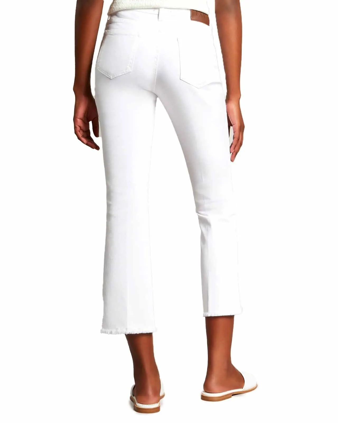 Jeans Cropped Pant denim bianco