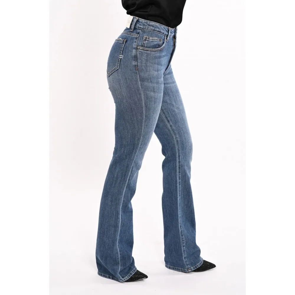 Jeans donna a zampa Vicolo