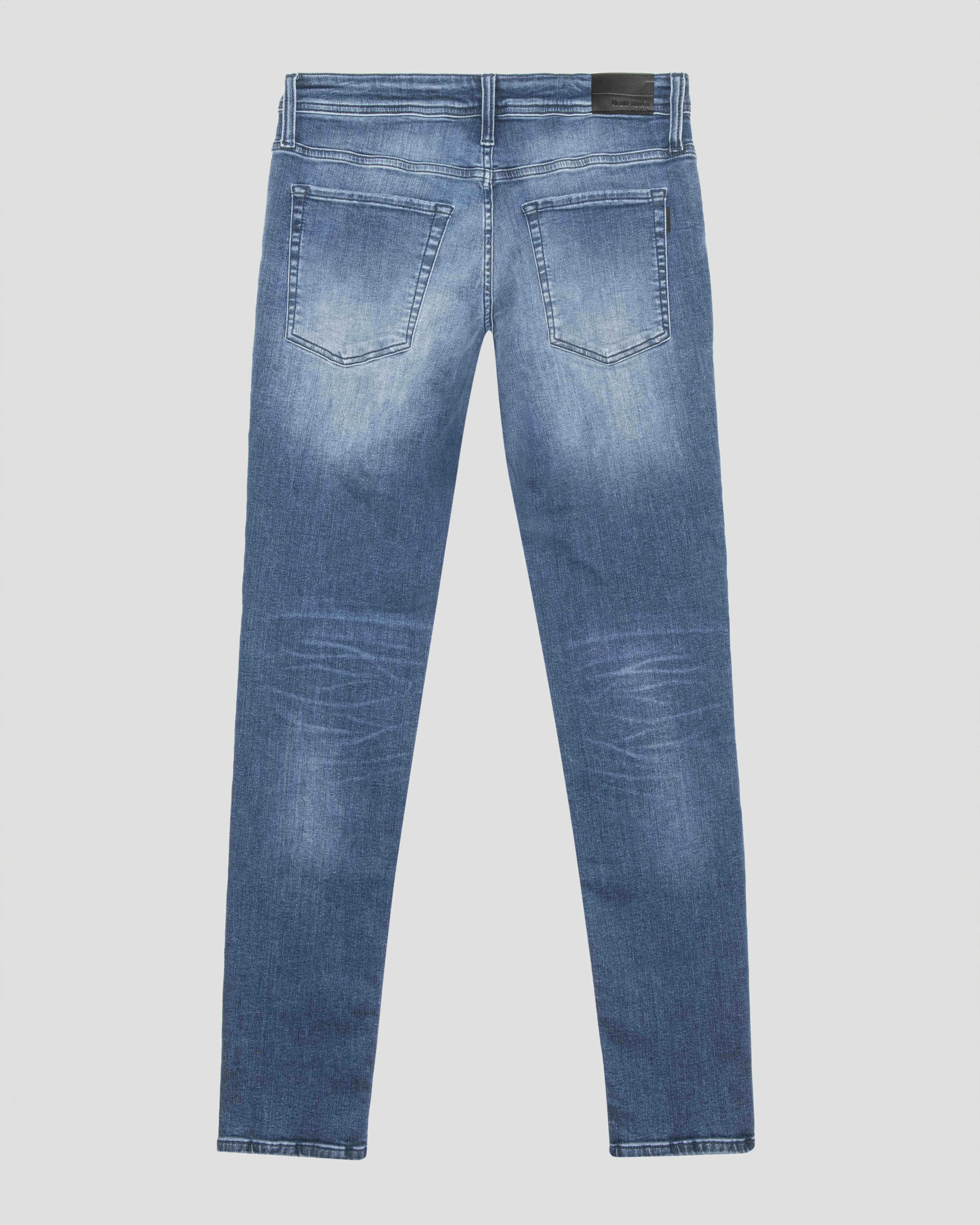 Jeans Ozzy tapered fit lavaggio medio stone washed