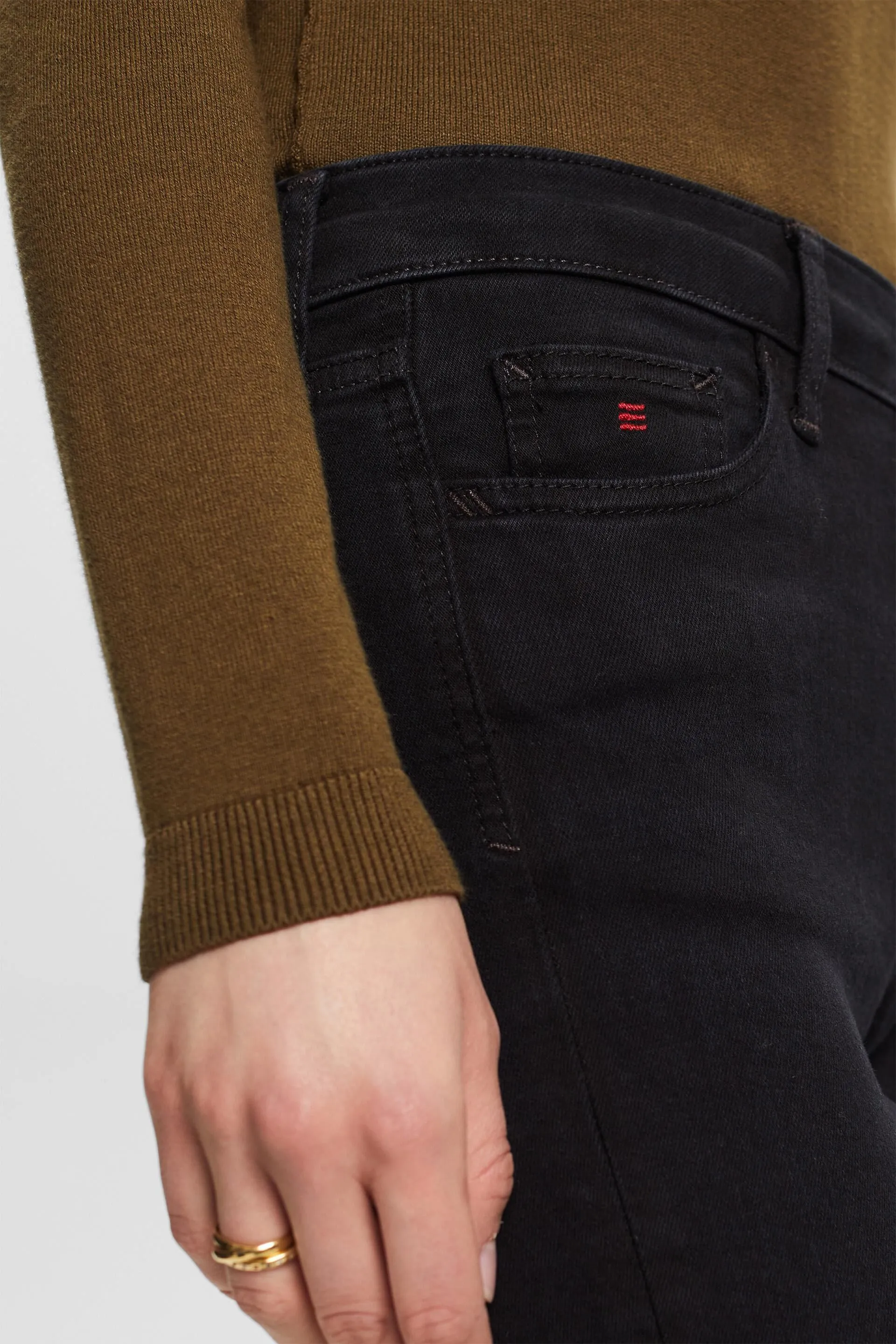 Jeans skinny a vita alta