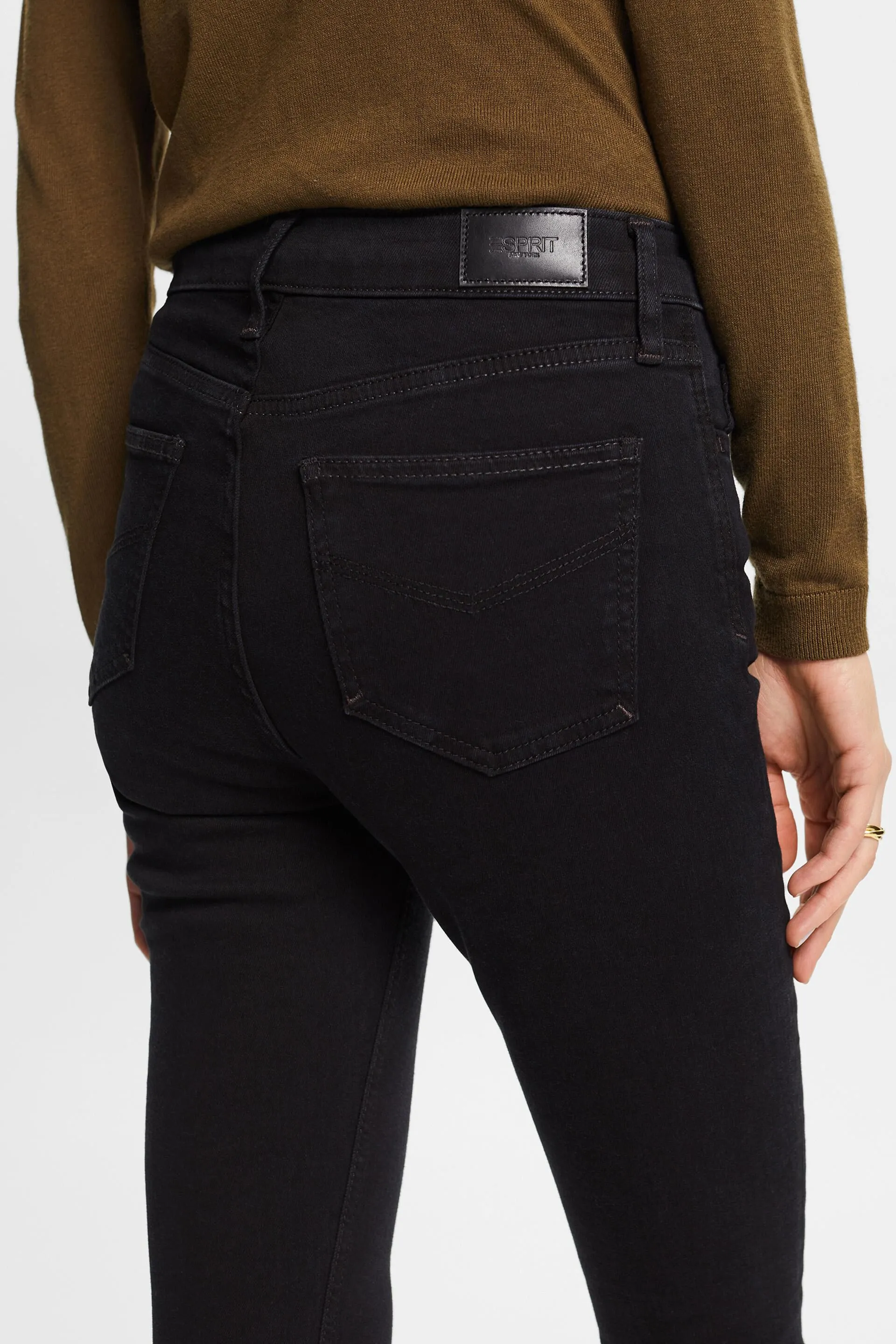 Jeans skinny a vita alta