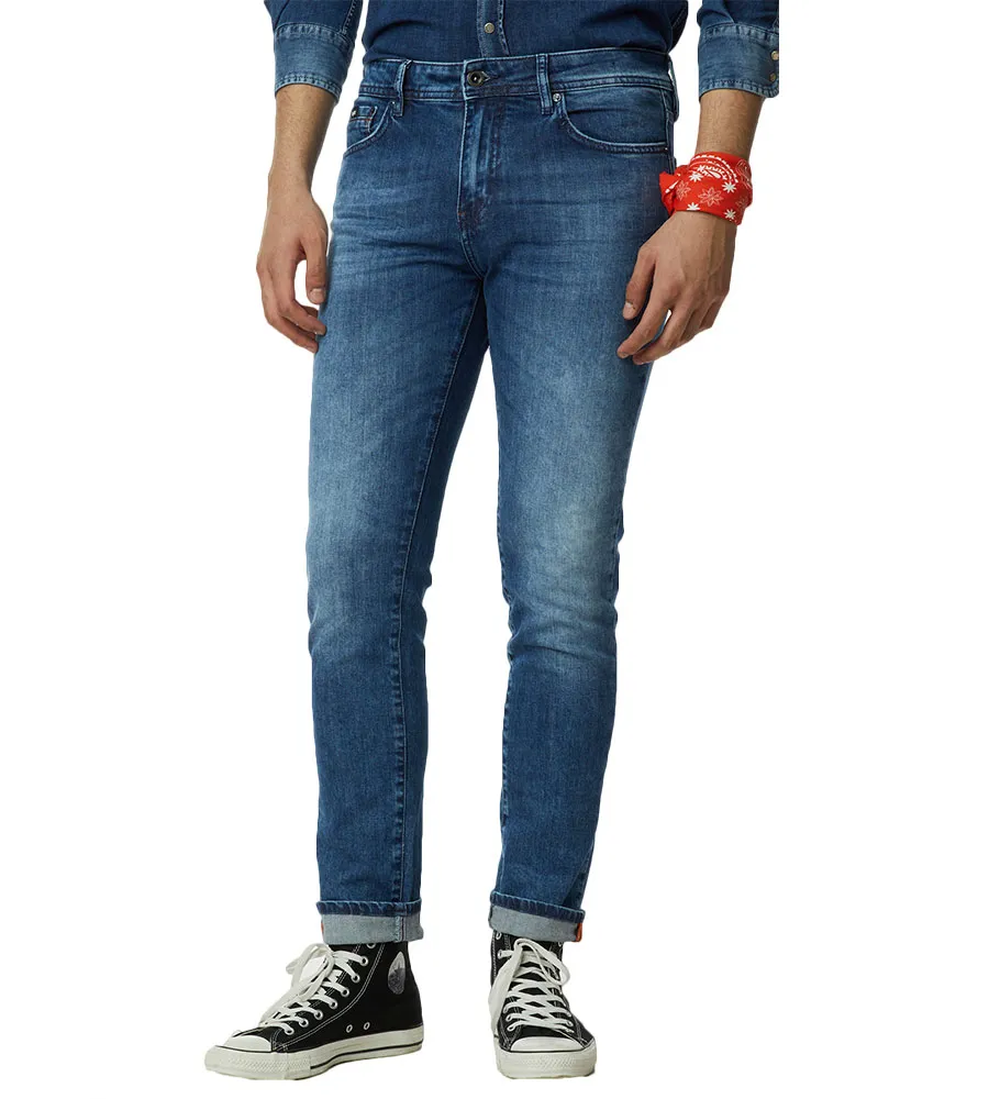 Jeans Uomo Gas Sax Zip WT10