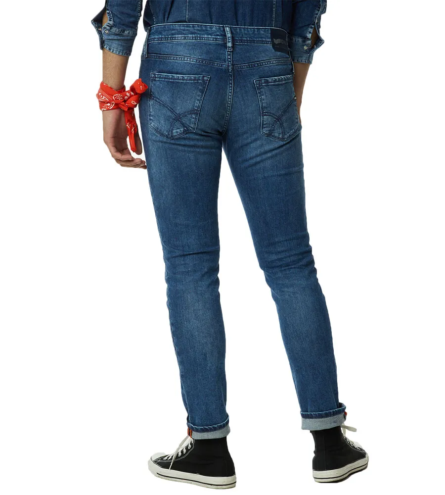 Jeans Uomo Gas Sax Zip WT10