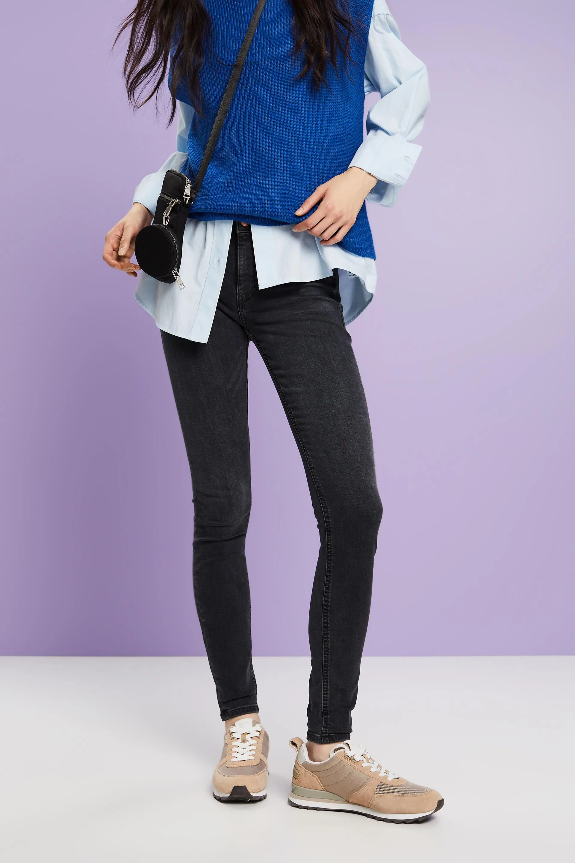 Jeggings skinny a vita media