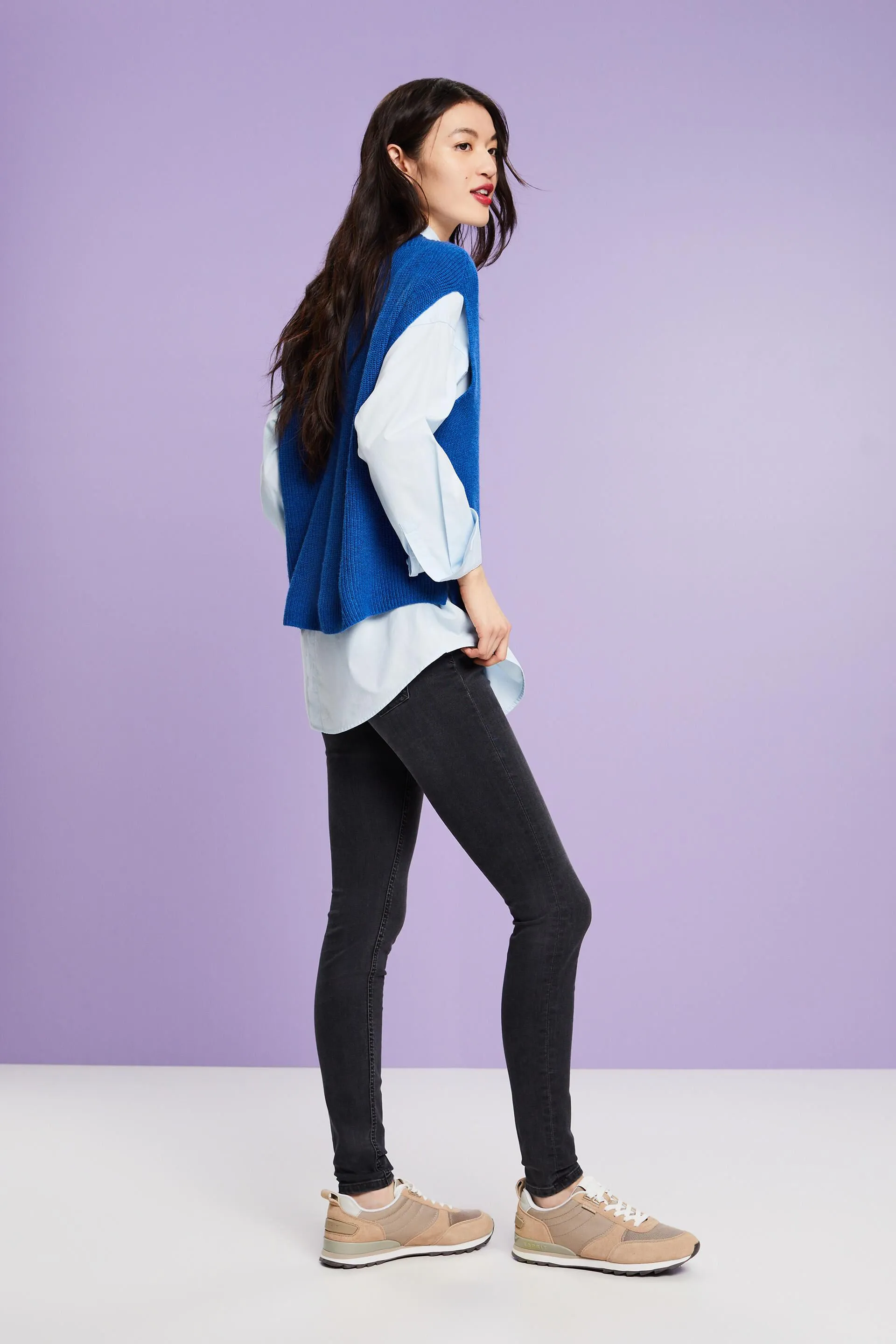Jeggings skinny a vita media