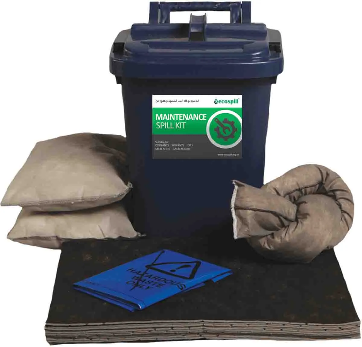 Kit controllo perdite Ecospill Ltd 43 x 26 x 27 cm, capacità assorbente 25 L, per Manutenzione