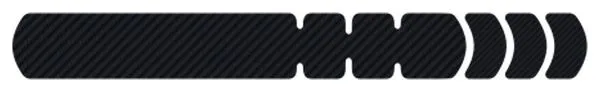 Kit di protezioni LIZARD SKINS Misura L Carbonio