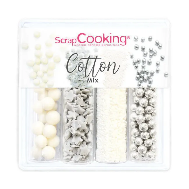 Kit di zuccherini assortiti in cotone 61 gr - scrapcooking