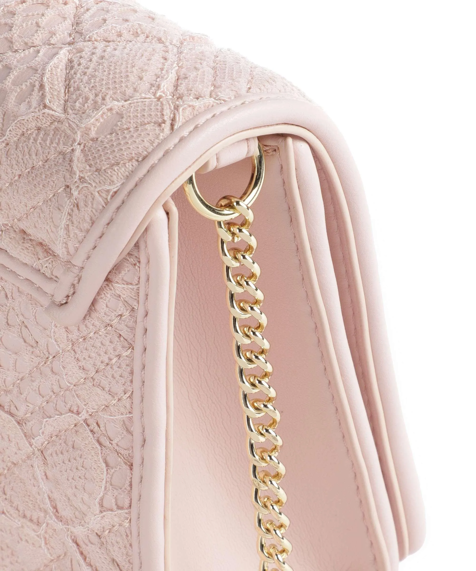  Love Moschino Smart Daily Borsa a tracolla poliestere, pelle sintetica rosa antico  