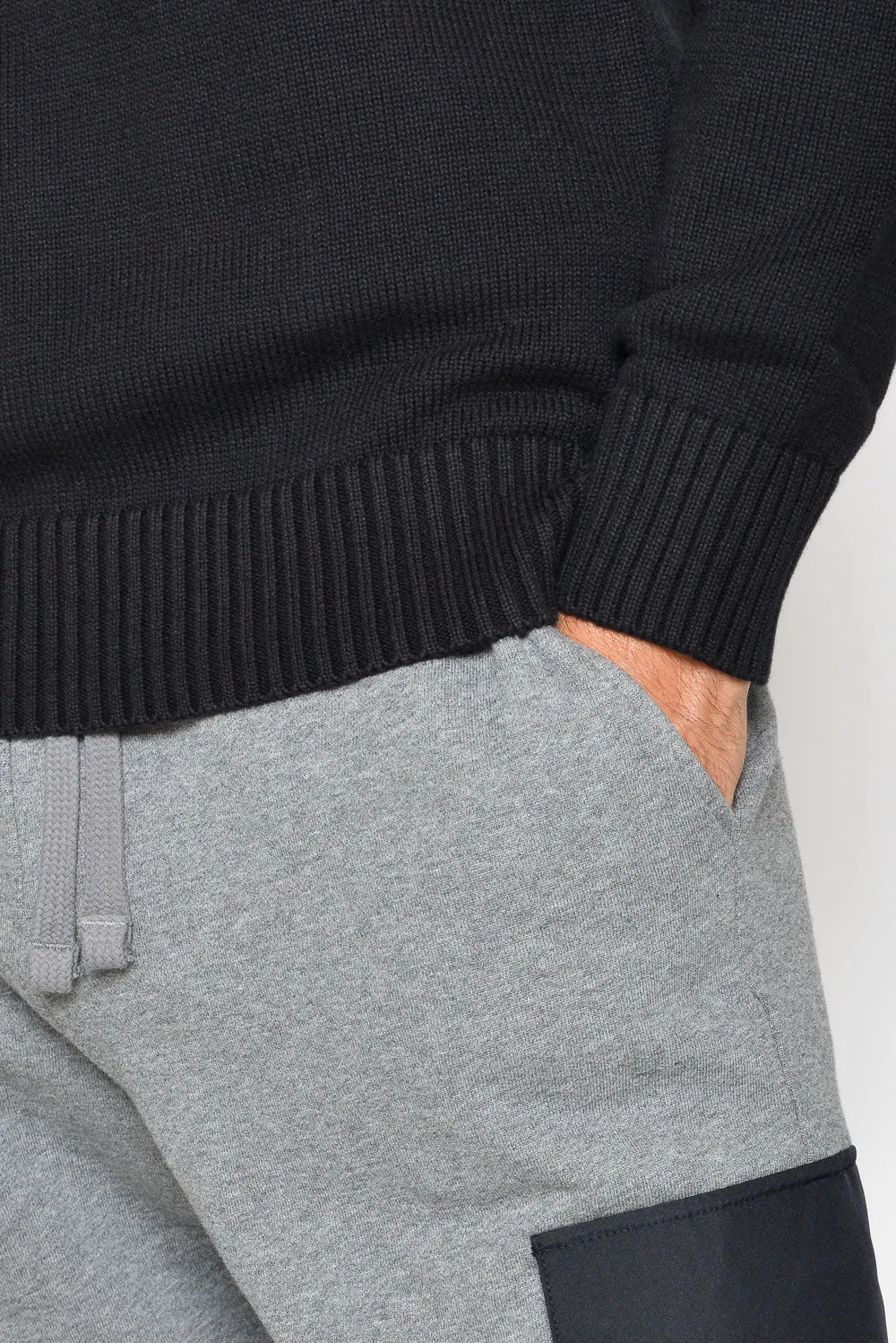 Lyle & Scott Felpa Girocollo Nero Uomo
