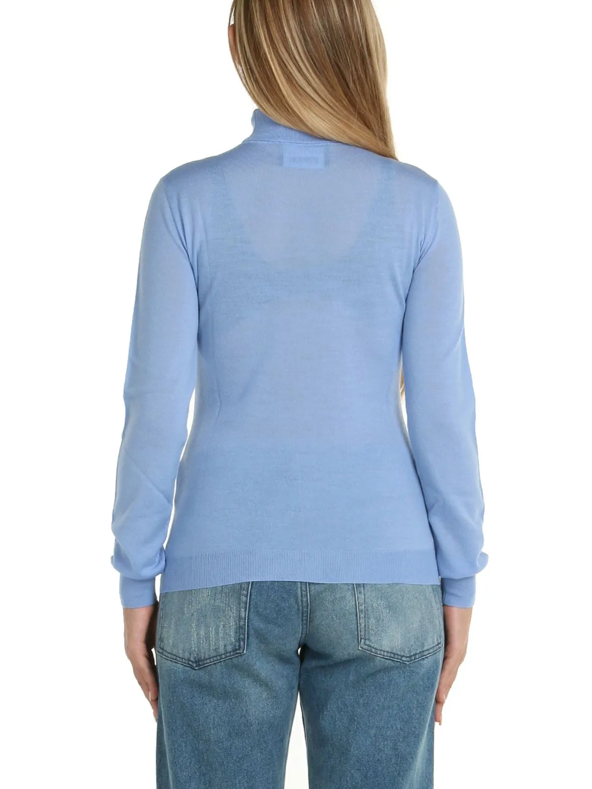 MAGLIA A COLLO ALTO CON PATCH