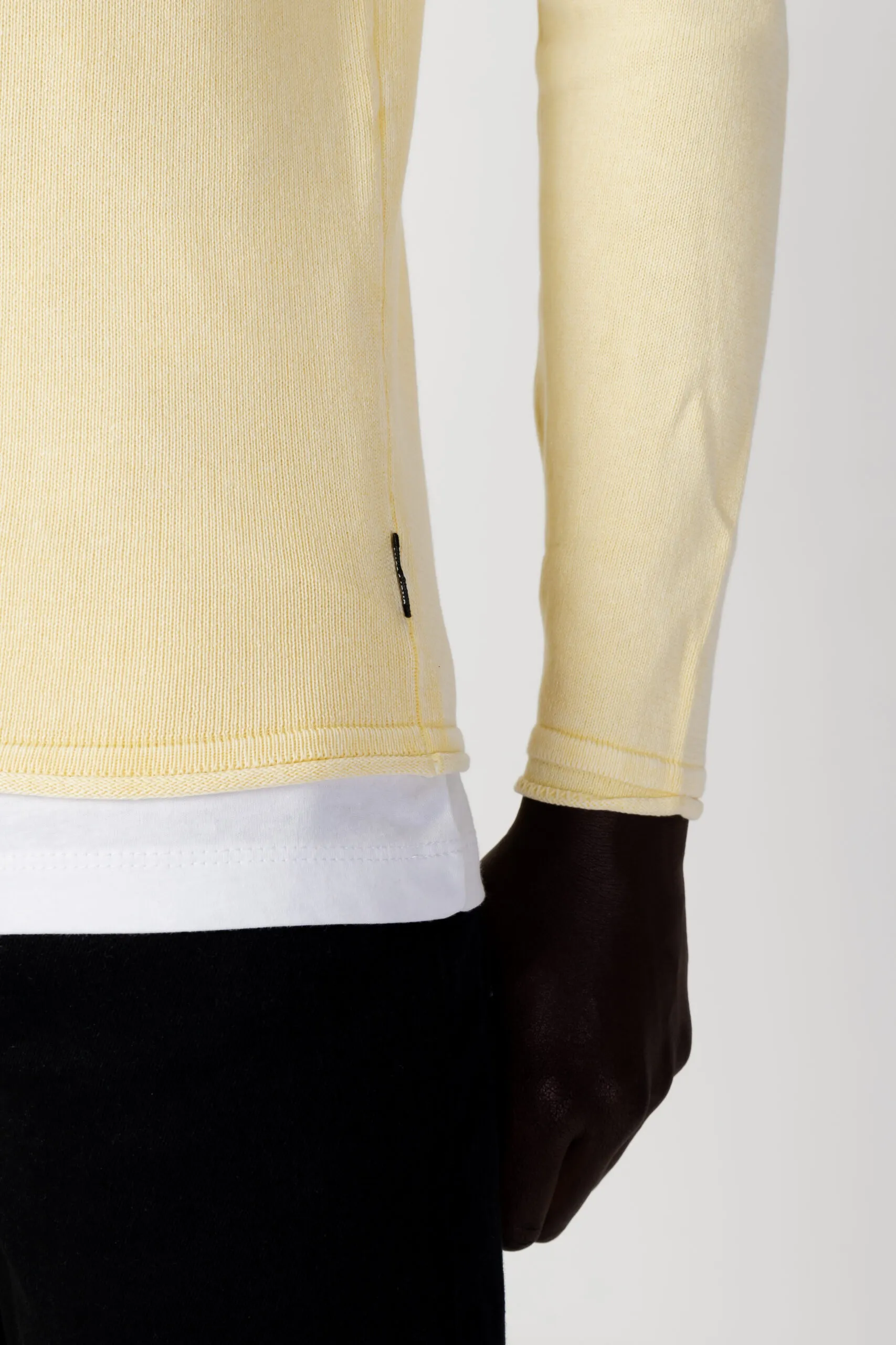 Maglia Only & Sons onsgarson 12 wash crew knit noos Giallo