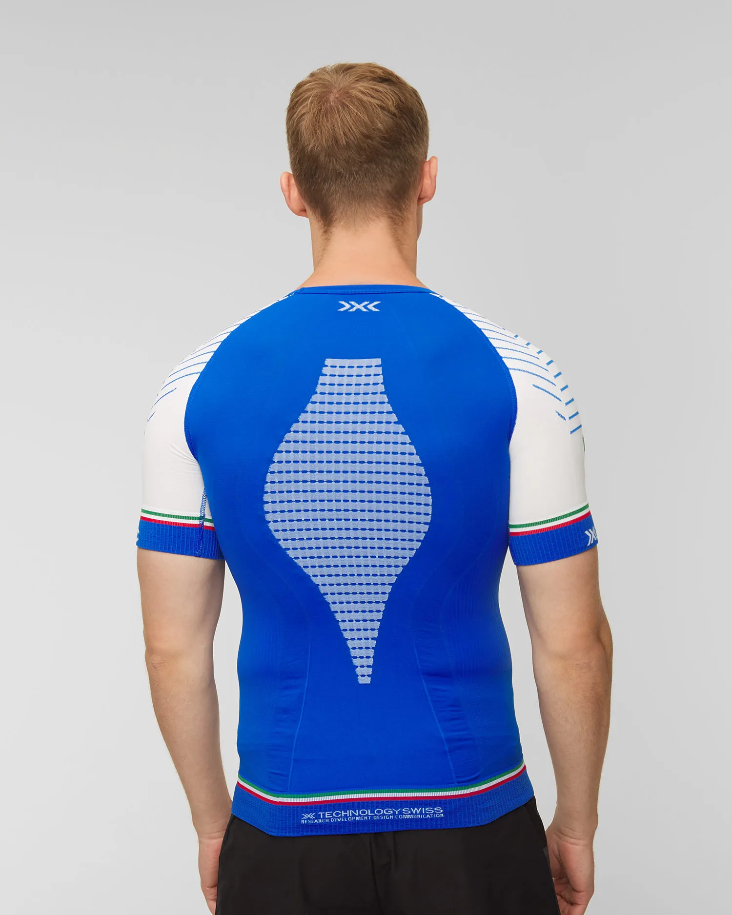 Maglietta da uomo X-Bionic Invent 4.0 Patriot Italy inrtpas23mt018-t018
