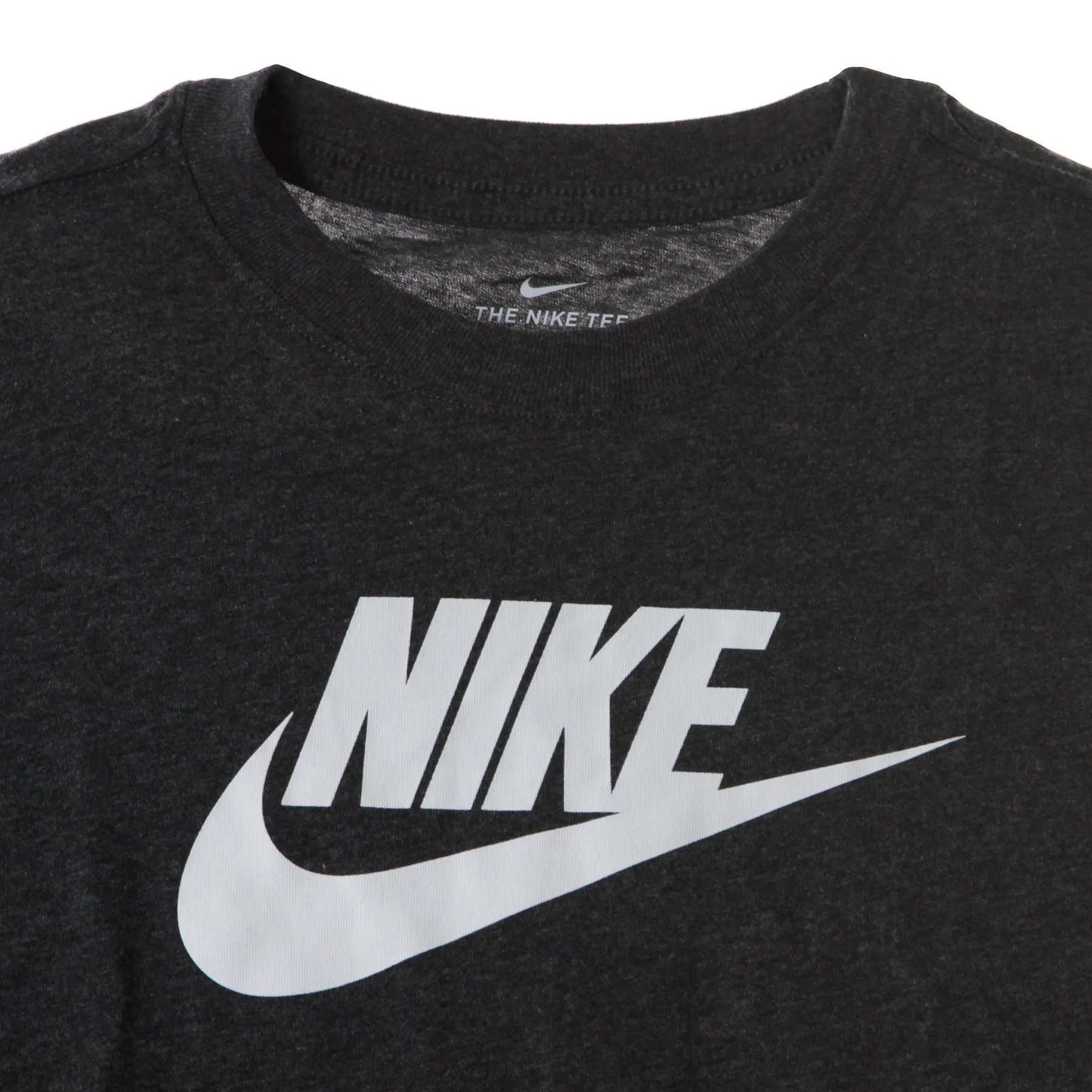 Maglietta Ragazzo Tee Futura Icon Td Black Heather/white