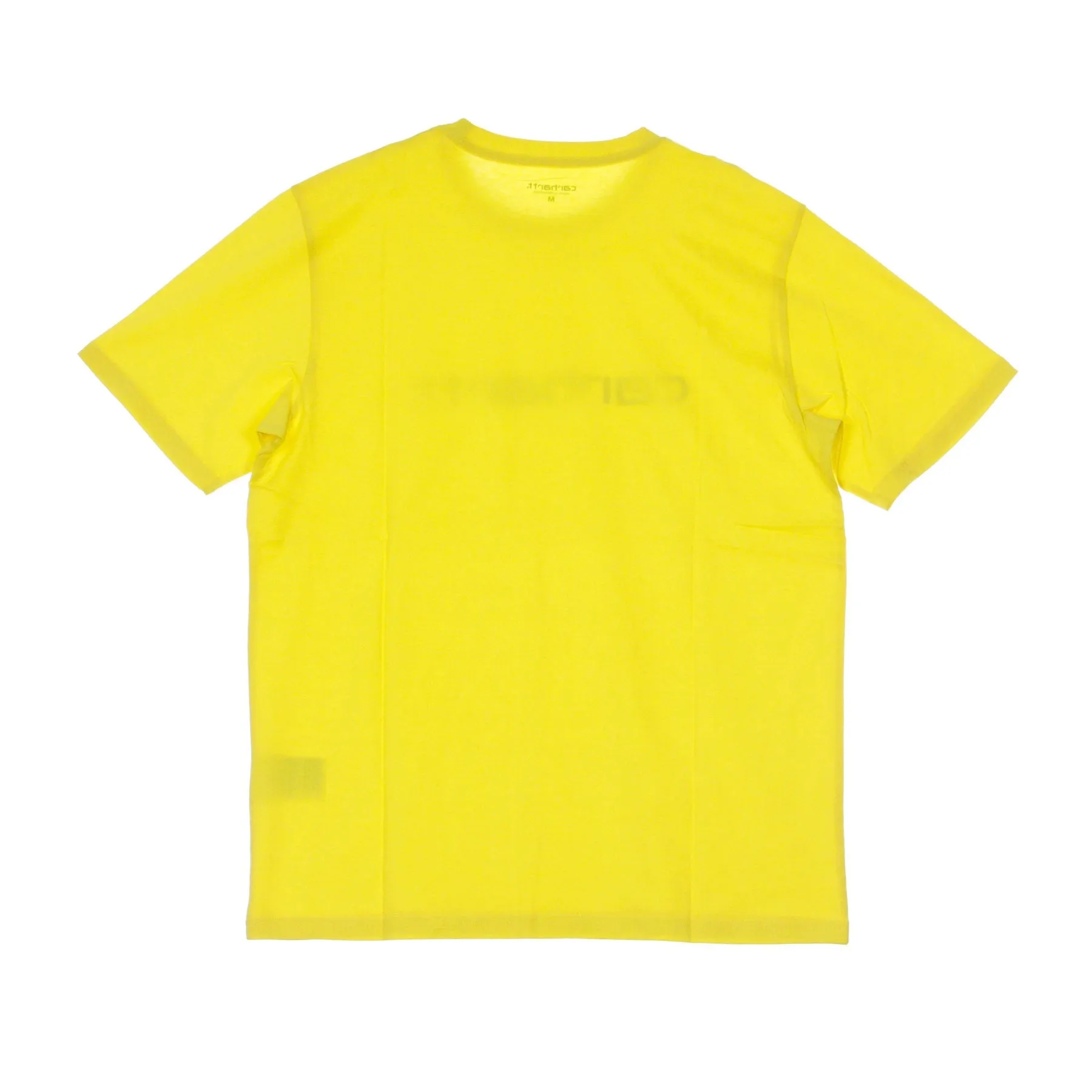 Maglietta Uomo Script Primula Yellow/black