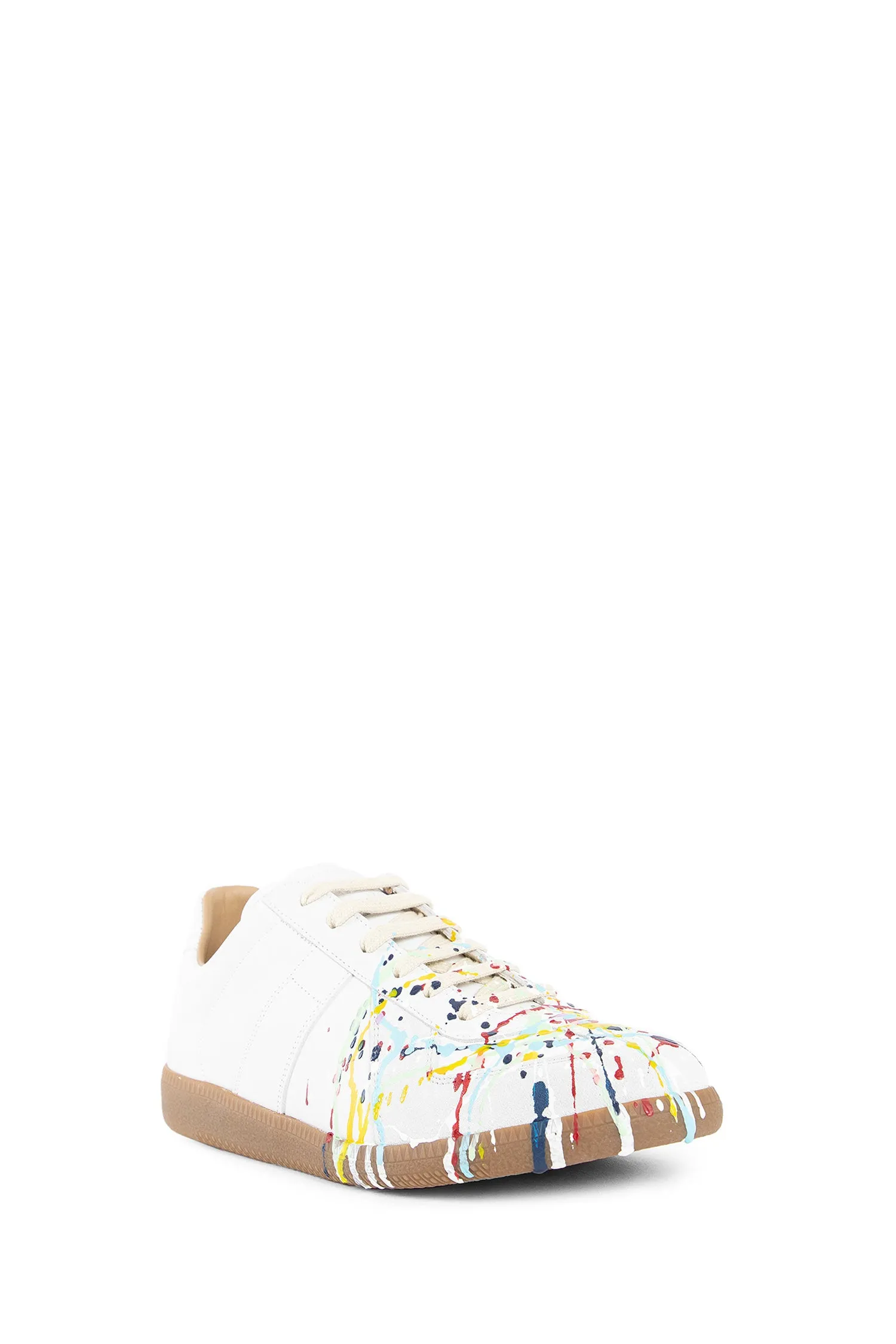 maison margiela  paint replica sneakers 