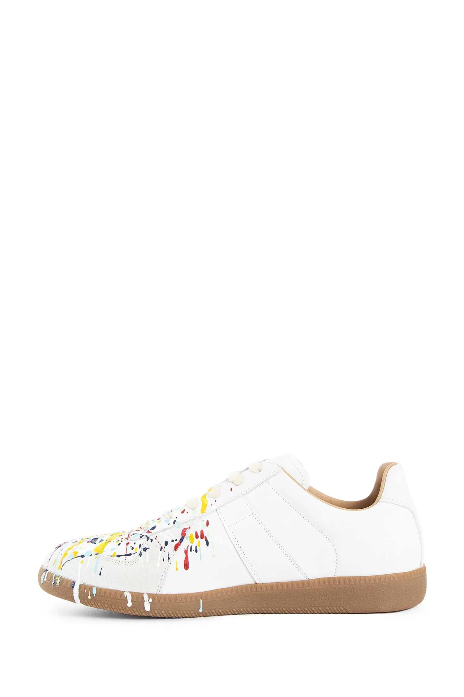 maison margiela  paint replica sneakers 