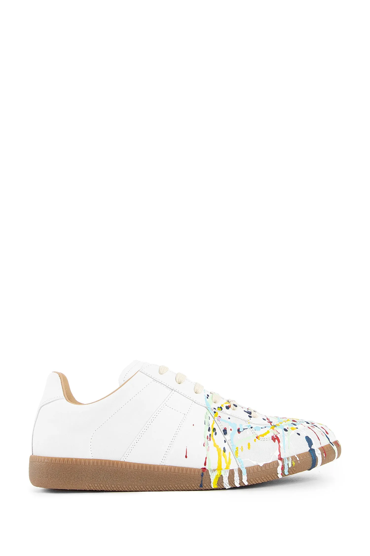 maison margiela  paint replica sneakers 