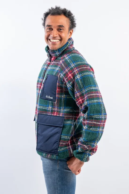 MC2 ST BARTH KEYSTONE PK CURLY FLEECE JACKET KEY0006 10555E