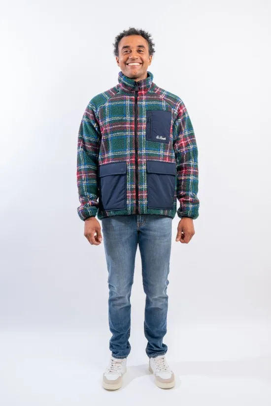 MC2 ST BARTH KEYSTONE PK CURLY FLEECE JACKET KEY0006 10555E