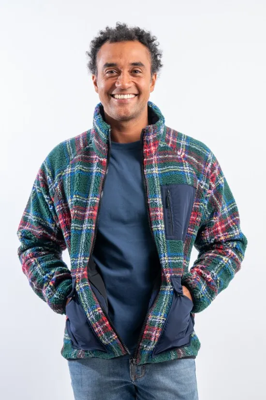 MC2 ST BARTH KEYSTONE PK CURLY FLEECE JACKET KEY0006 10555E