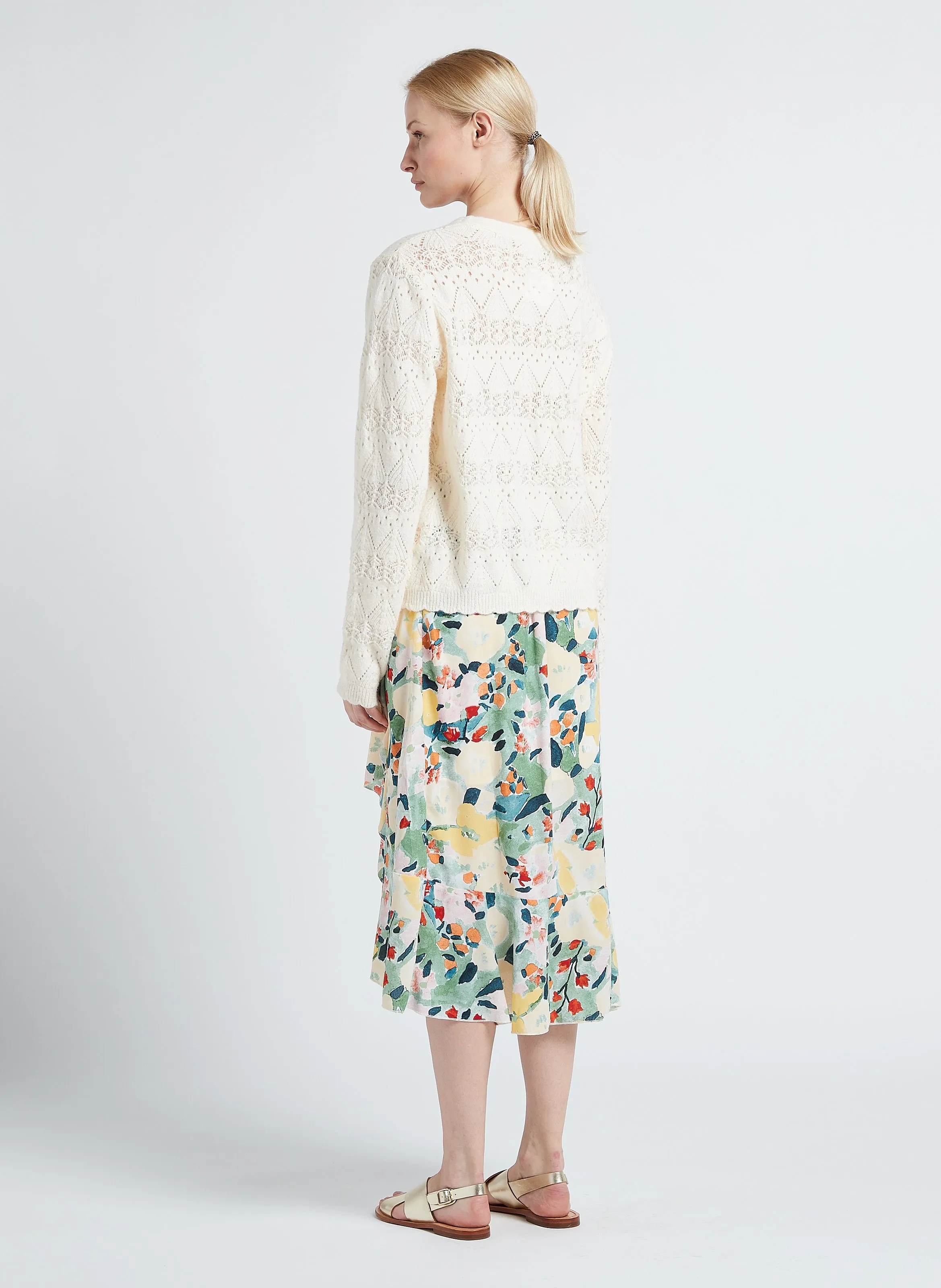  MELLOW YELLOW   AMINA - Sandali bassi in pelle | Dorato