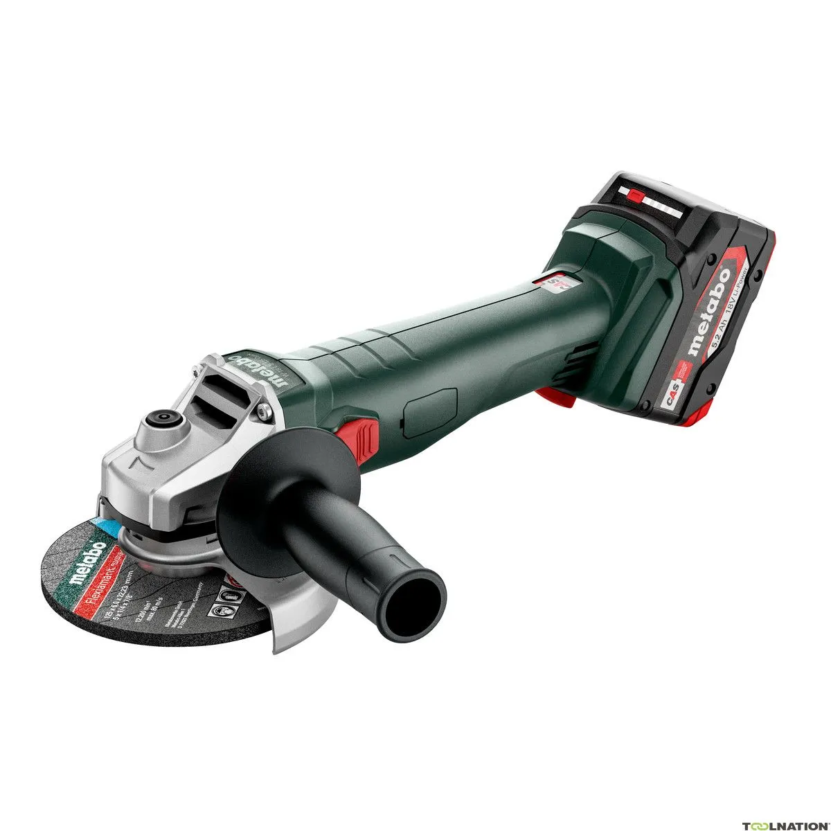 Metabo 602249650 L 18 L 9-125 Smerigliatrice angolare 125 mm 18V 5,2 Ah Li-Ion